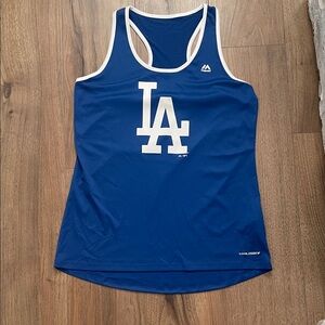 Blue LA Tank Top